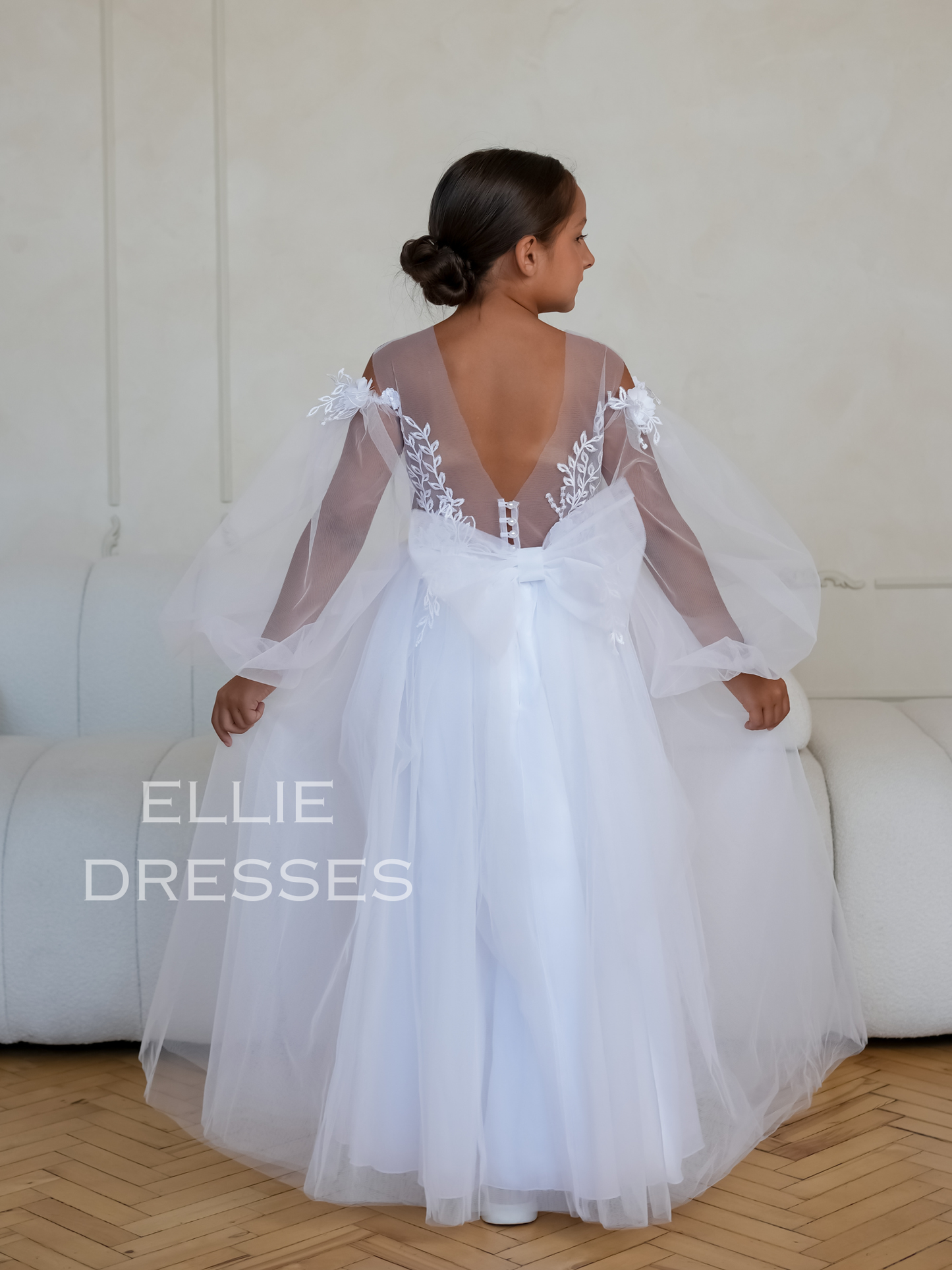 Long Sleeve Girl Dress