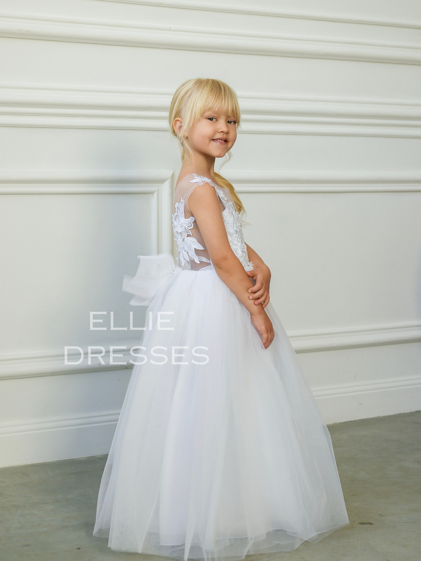 Floral Lace Girl Dress