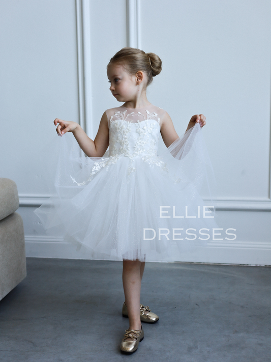 Sparkle Short Tutu Girl Dress D2
