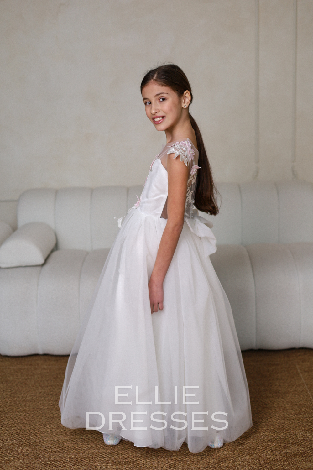 Tulle Flower Girl Dress