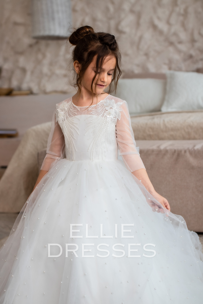 Dress with Pearl Skirt