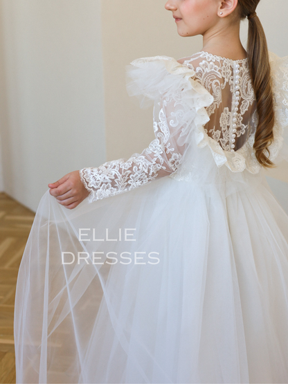 Long Sleeve Girl Dress