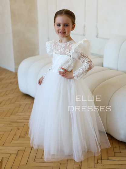 Ivory Girl Gown