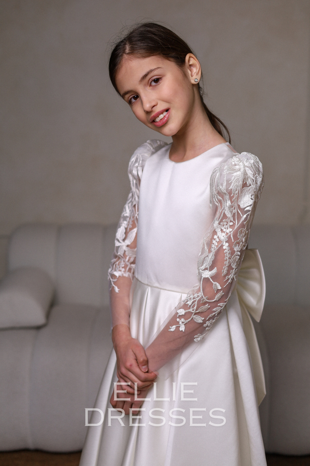 Adorable Classic Girl Dress – Ellie Dresses