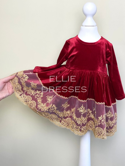 Christmas Baby Dress CD009