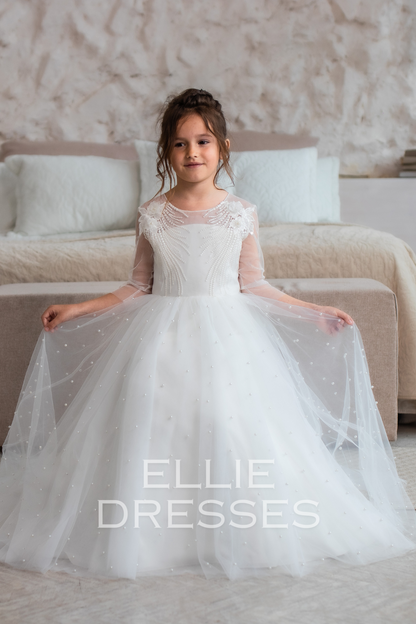 Dress with Pearl Skirt