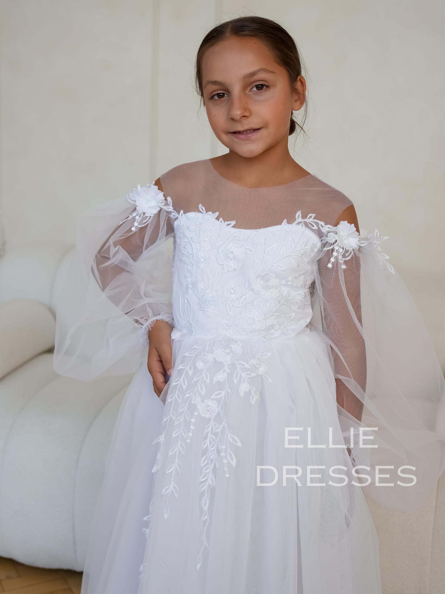 Long Sleeve Girl Dress