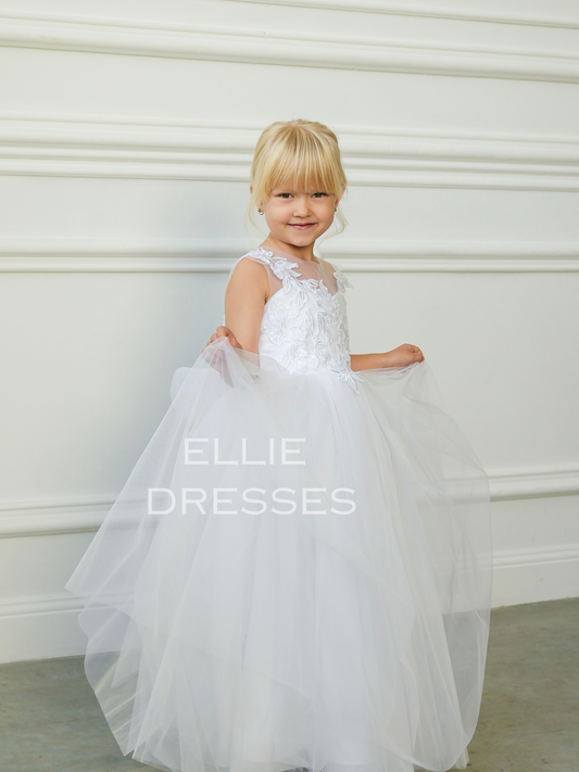 Floral Lace Girl Dress