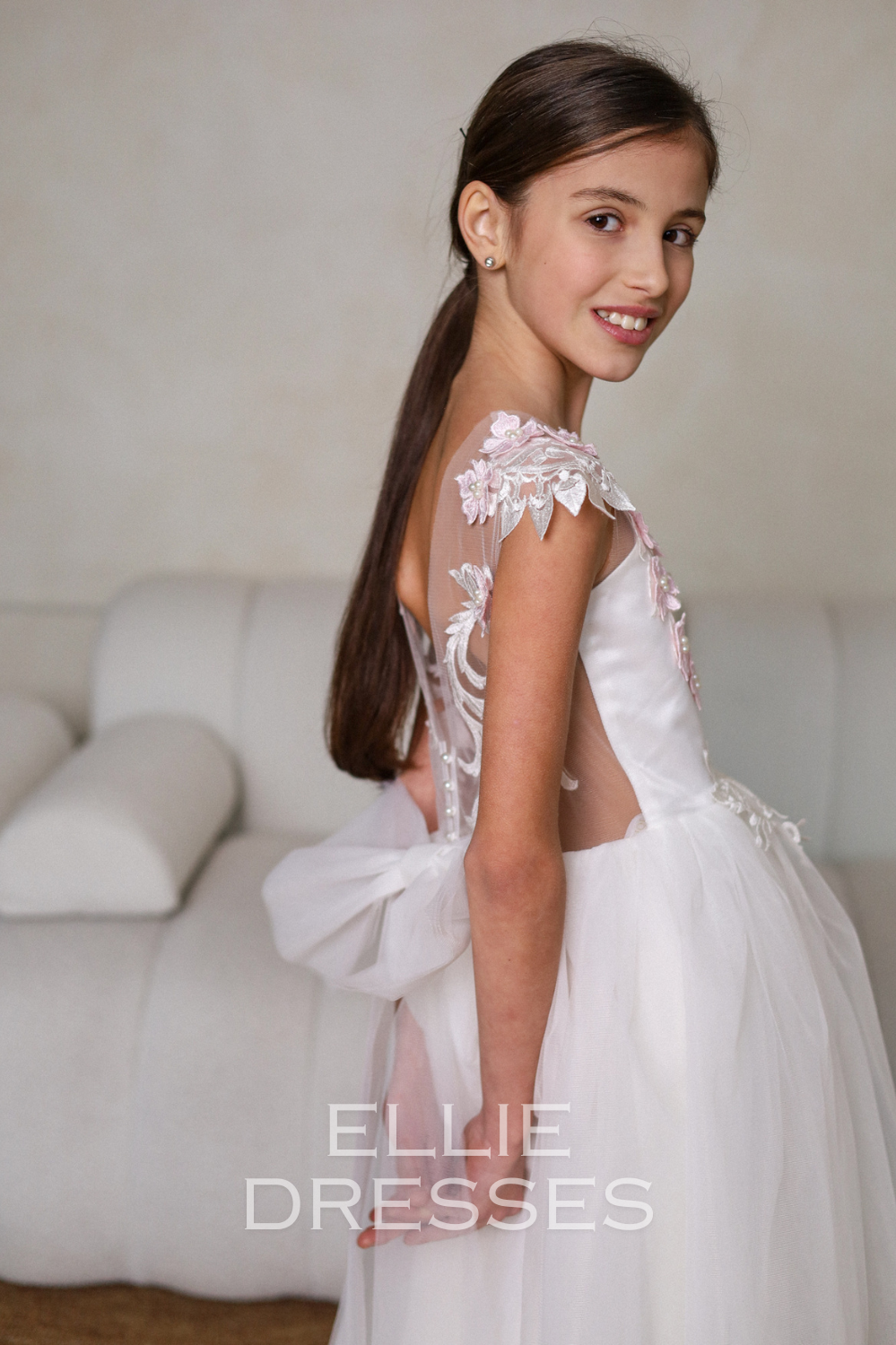 Tulle Flower Girl Dress