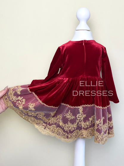 Christmas Baby Dress CD009