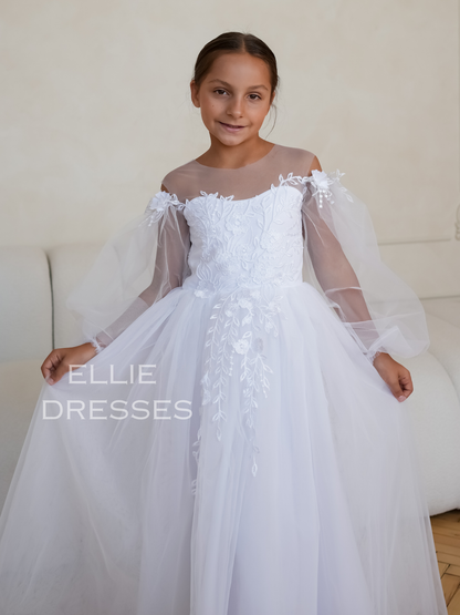 Long Sleeve Girl Dress