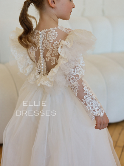 Ivory Girl Gown