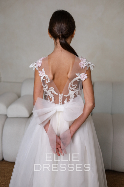 Tulle Flower Girl Dress