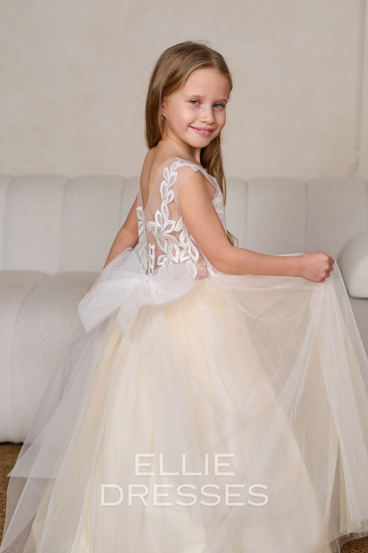 Ellie Tie Strap Tween Dress