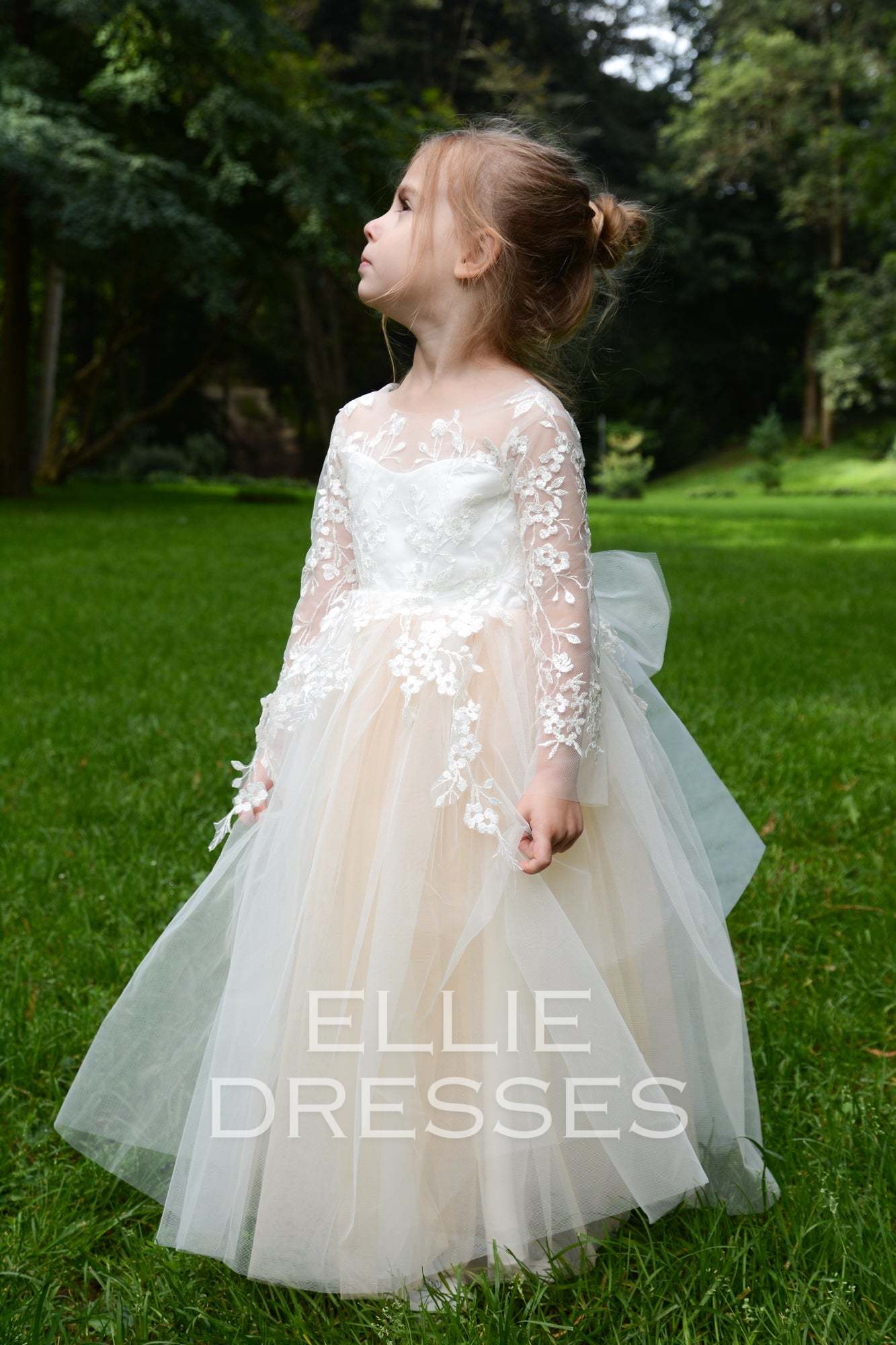 Nude Dress with long sleeve Nude Dress with long sleeve