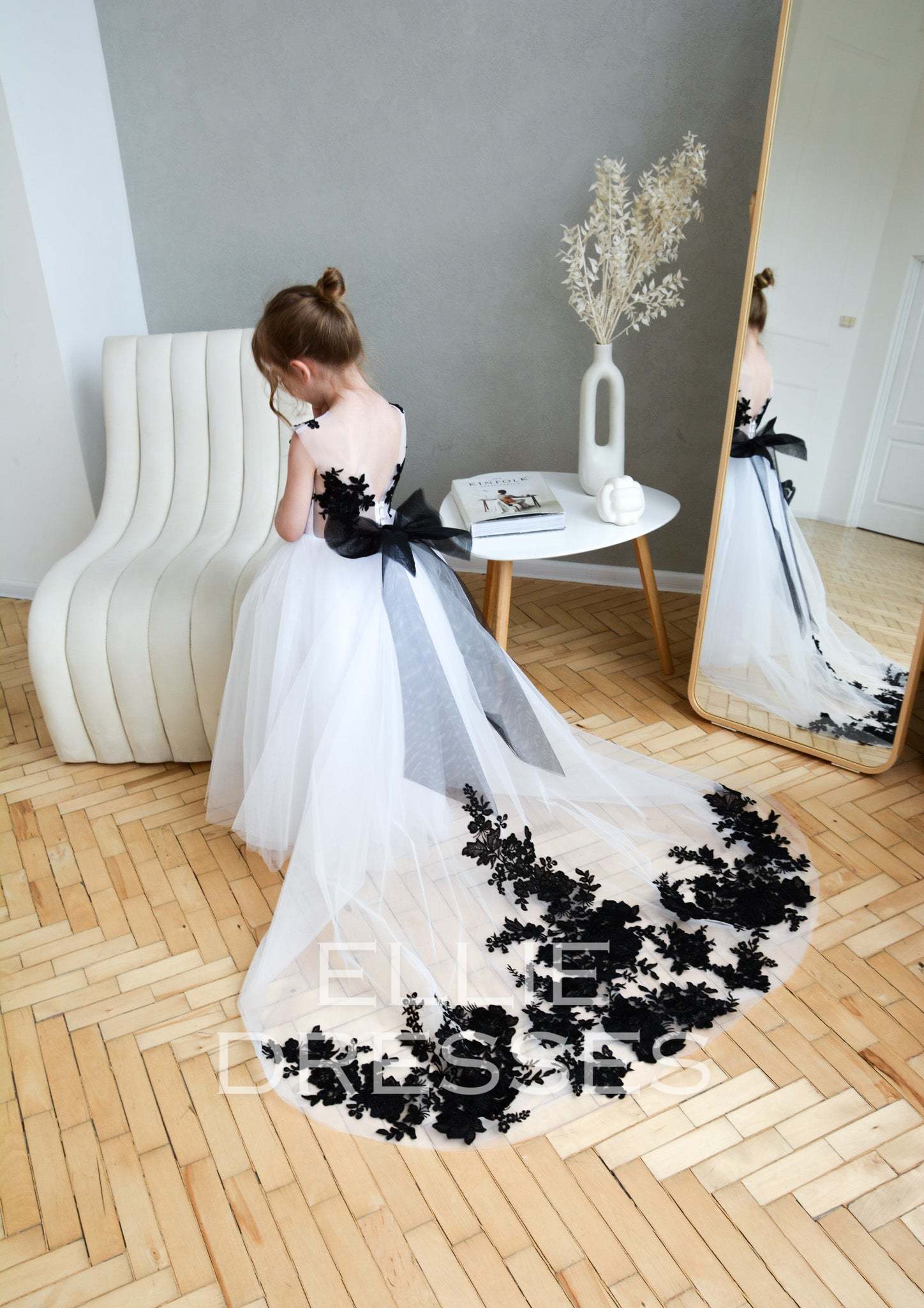 black floral lace dress Dress with black floral lace – Ellie Dresses
