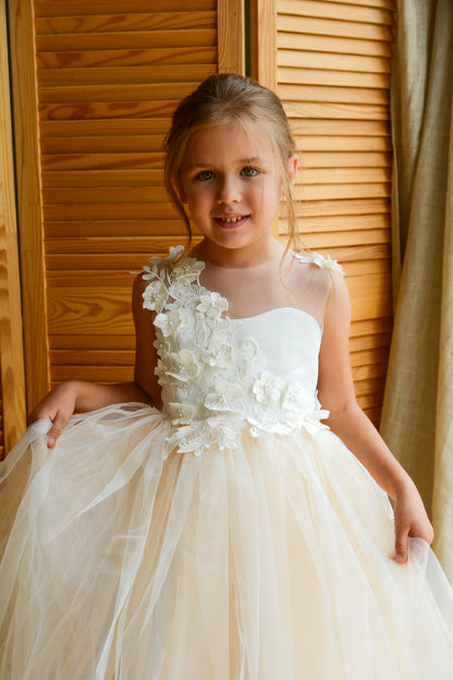 Nude Girl Gown