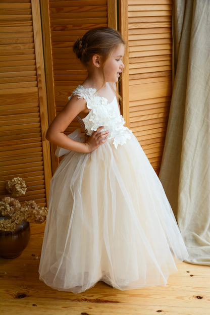 Nude Girl Gown