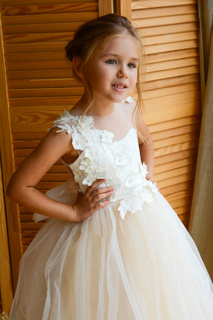 Nude Girl Gown