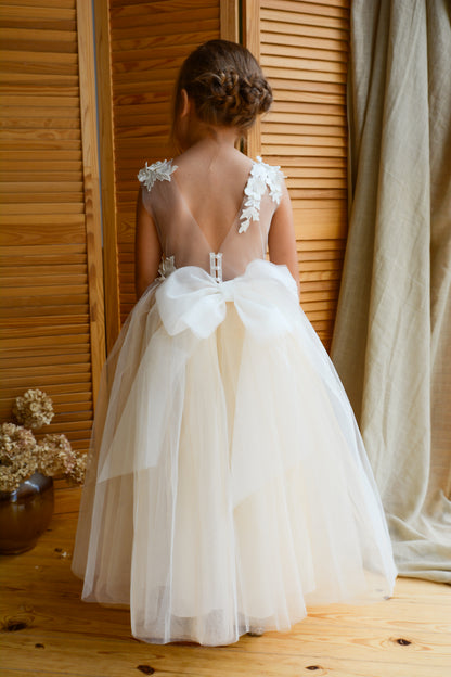 Nude Girl Gown