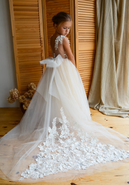 Nude Girl Gown