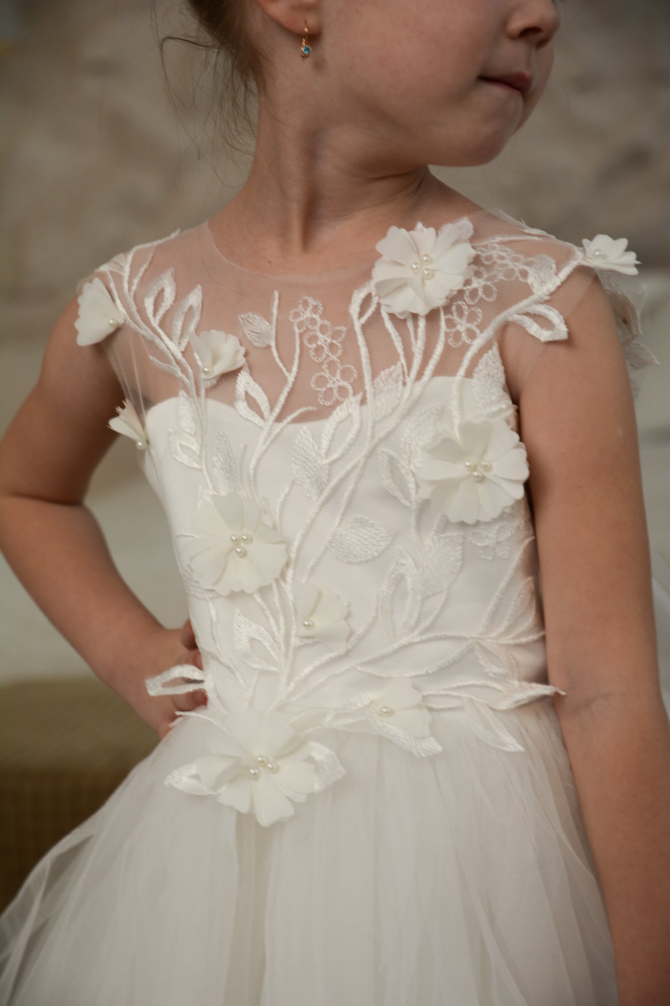 Charming Flower Girl Dress