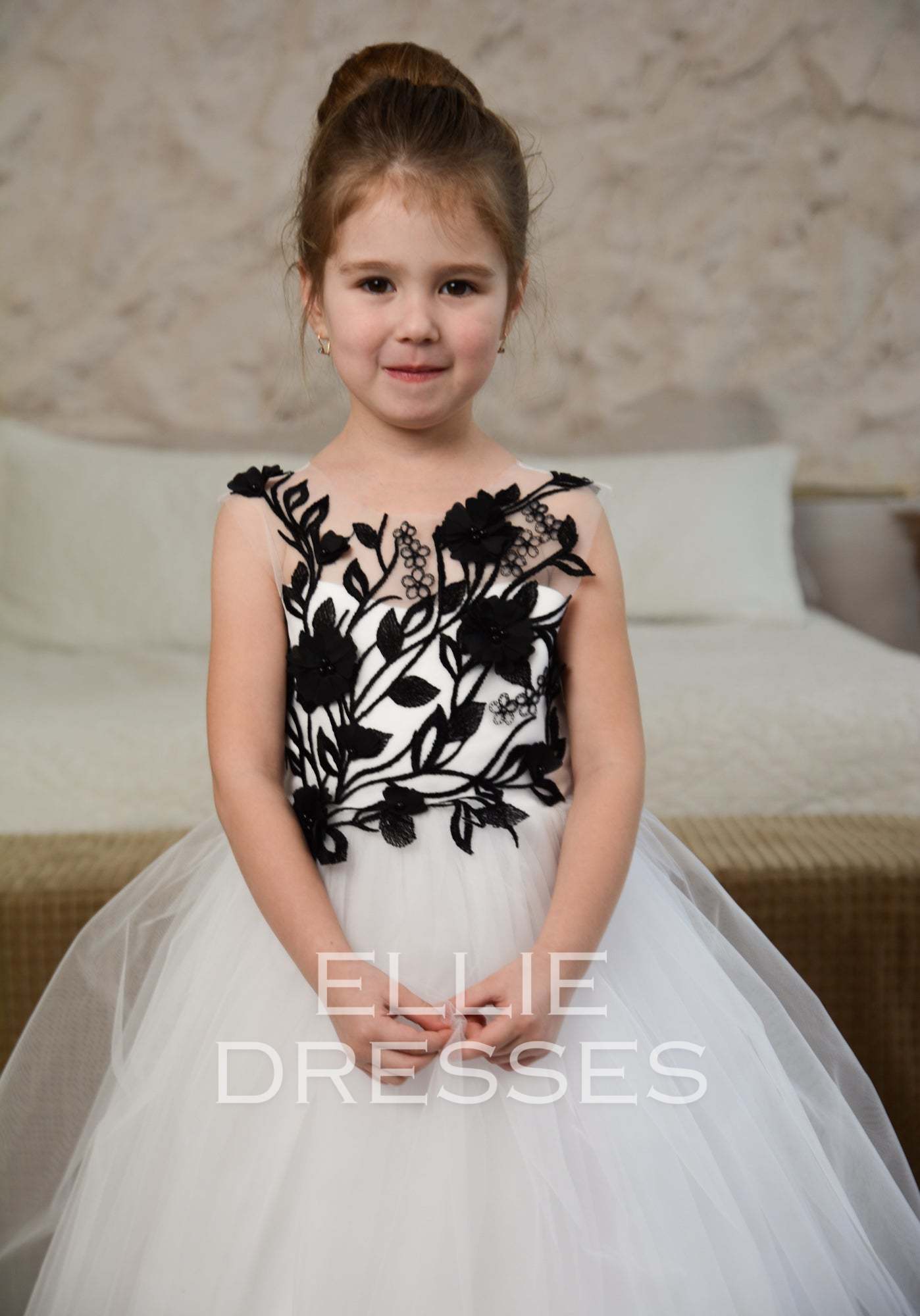 Black Lace Girl Dress Ellie Dresses Black Lace Girl Dress Ellie Dresses