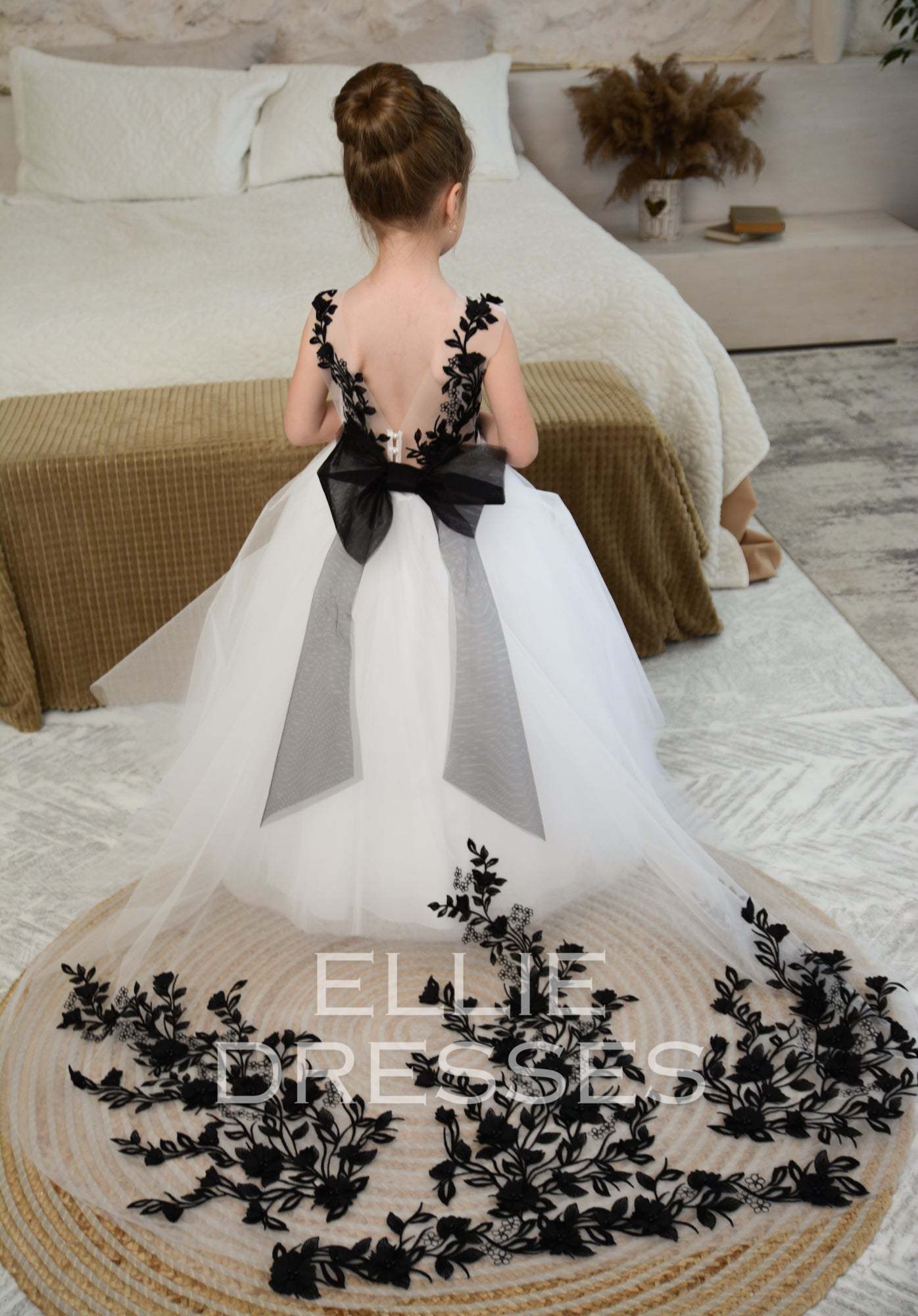 Black Lace Girl Dress Ellie Dresses Black Lace Girl Dress Ellie Dresses