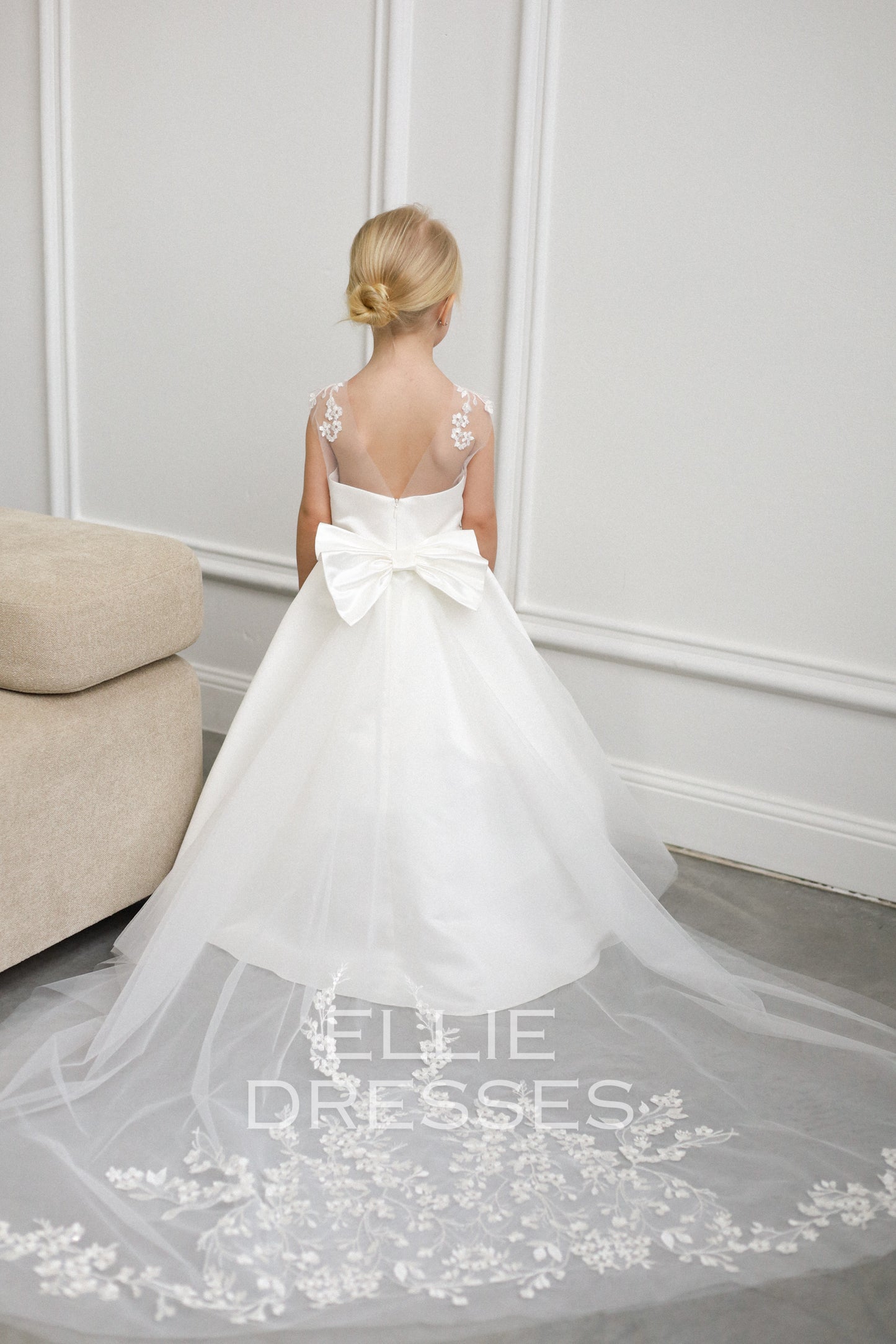 NEW!! Satin Dress with lace top
