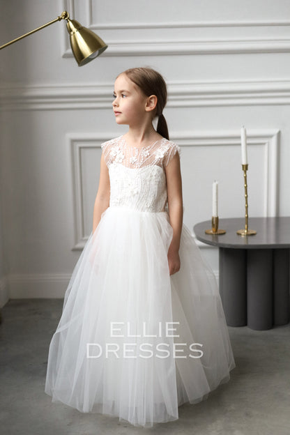 simple lace dresses for ladies Modest Front Split Simple A-line Lace Prom Dresses Women Dresses Party Prom Gowns