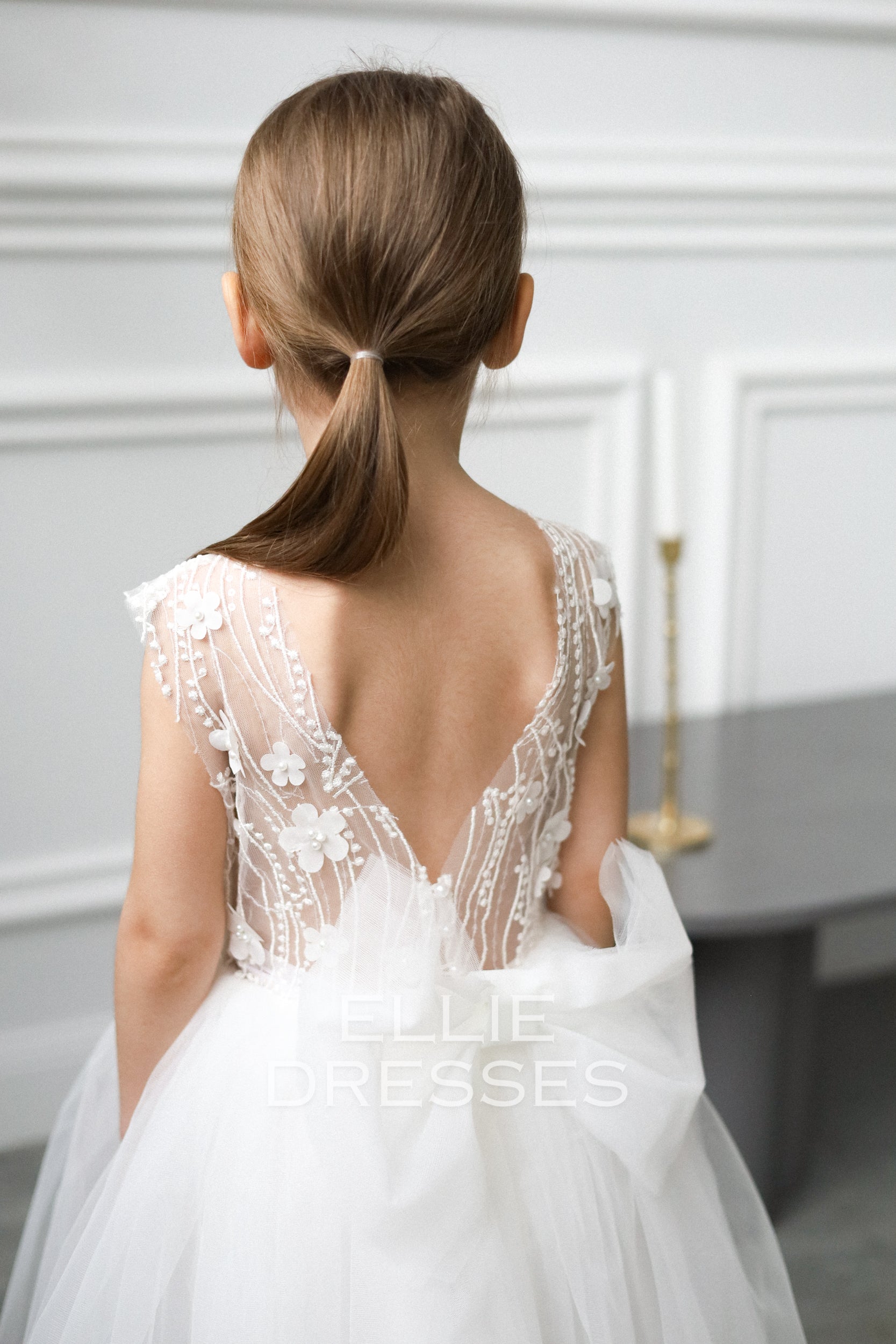 New!! Simple Lace Dress 5 Years / Totally Ivory New!! Simple Lace Dress 5 Years / Totally Ivory