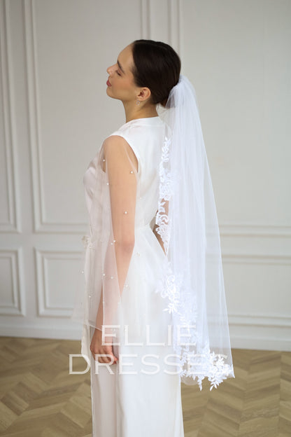 FLORAL WEDDING VEIL