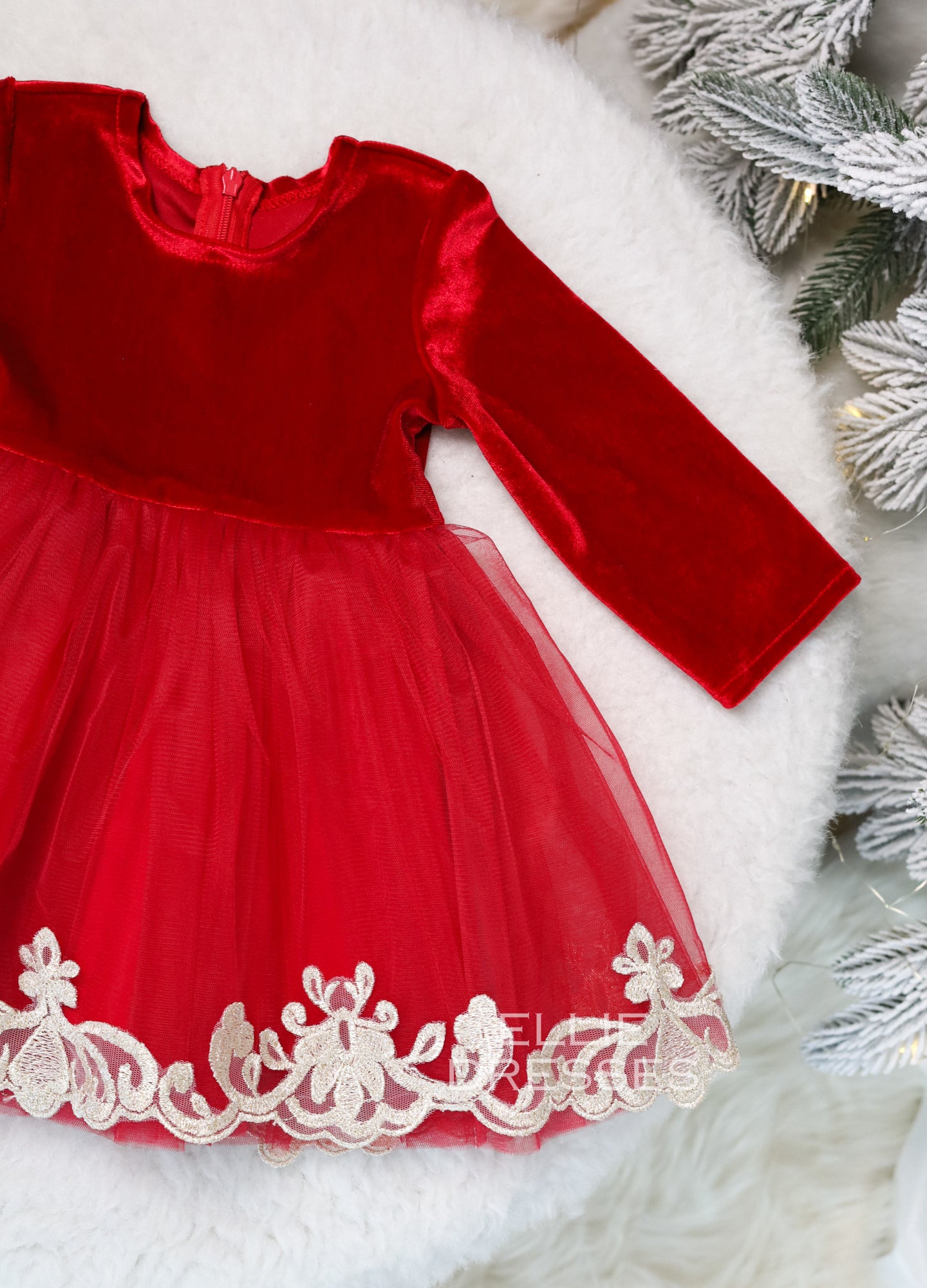 Toddler Christmas Dress Red / 12-18 Months Toddler Christmas Dress Red / 12-18 Months