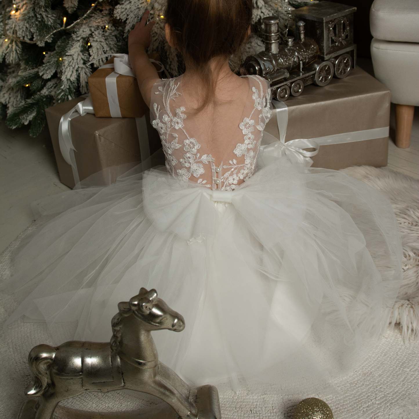 Ivory Tutu Dress