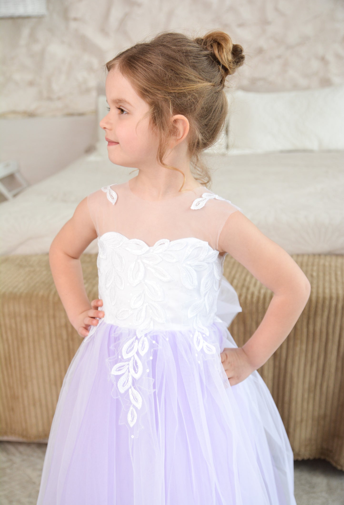 New! Flower Girl Dress